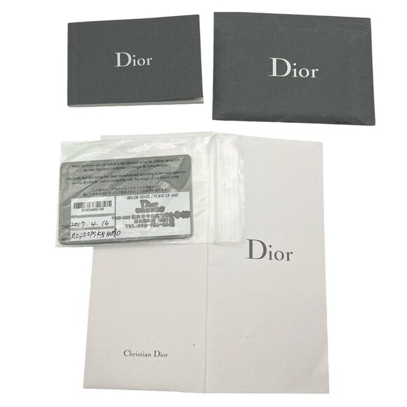 Christian Dior Silver Metallic Micro Cannage Patent Medium Diorama Flap Bag - Picture 16 of 16